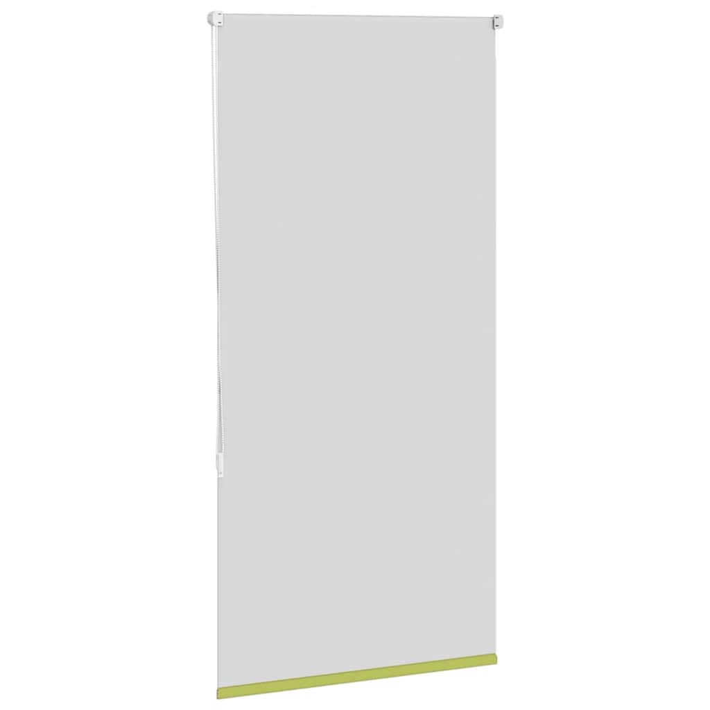 Roller Blind Blackout Leaves Green 70x130 cm Fabric Width 65.7 cm Polyester