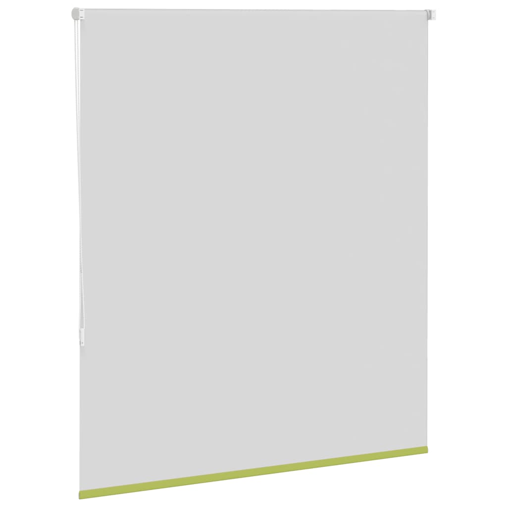Roller Blind Blackout Leaves Green 140x130 cm Fabric Width 136.6 cm Polyester
