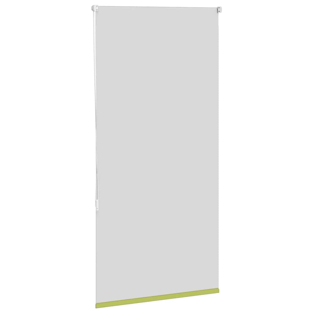 Roller Blind Blackout Leaves Green 80x150 cm Fabric Width 75.7 cm Polyester