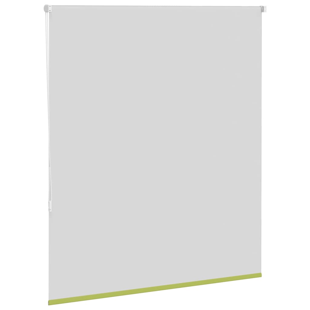 Roller Blind Blackout Leaves Green 120x150 cm Fabric Width 116.6 cm Polyester