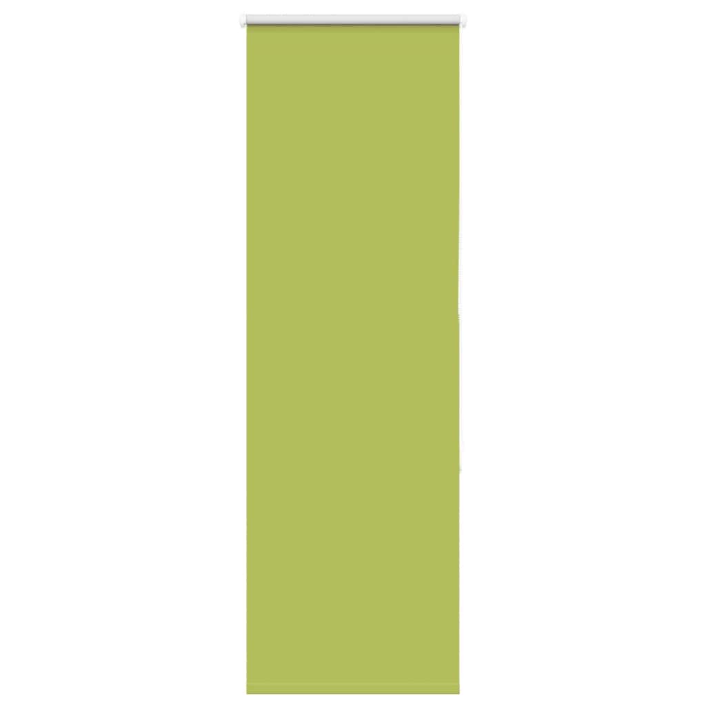 Roller Blind Blackout Leaves Green 45x175 cm Fabric Width 40.7 cm Polyester