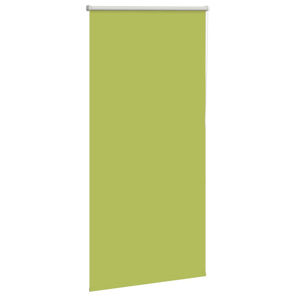 Roller Blind Blackout Leaves Green 85x175 cm Fabric Width 80.7 cm Polyester