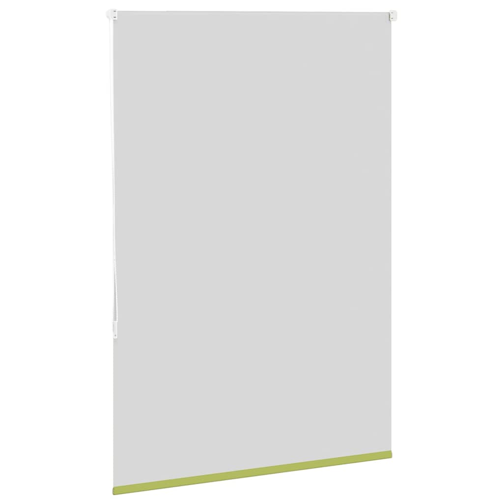 Roller Blind Blackout Leaves Green 95x175 cm Fabric Width 90.7 cm Polyester