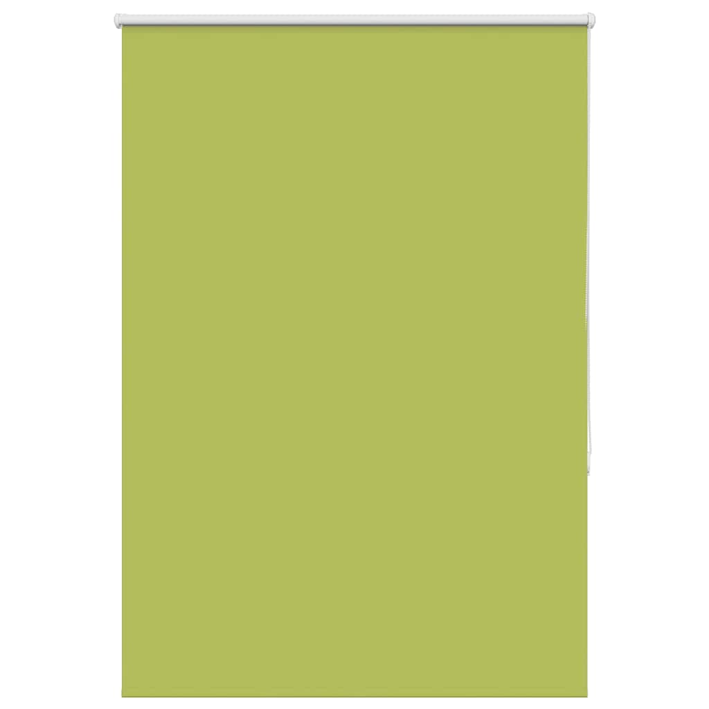 Roller Blind Blackout Leaves Green 105x175 cm Fabric Width 100.7 cm Polyester