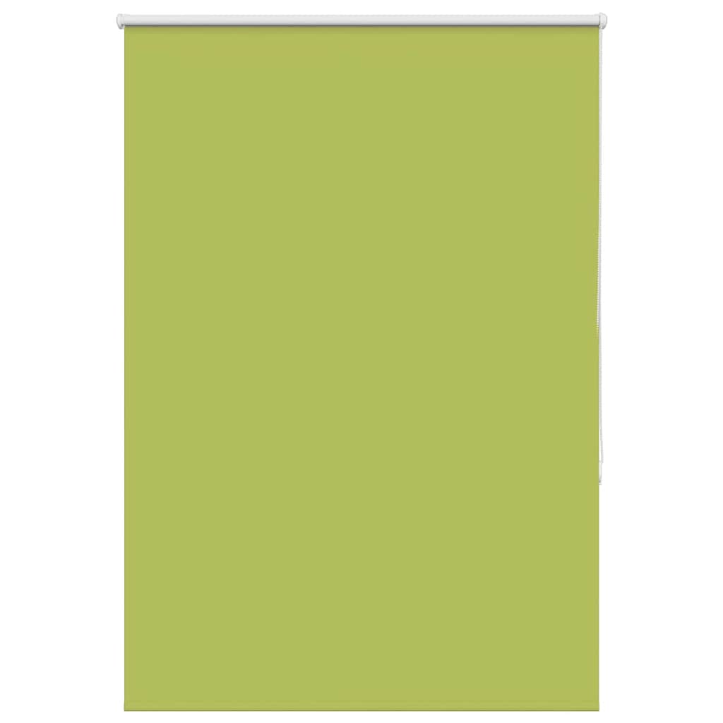 Roller Blind Blackout Leaves Green 115x175 cm Fabric Width 110.7 cm Polyester