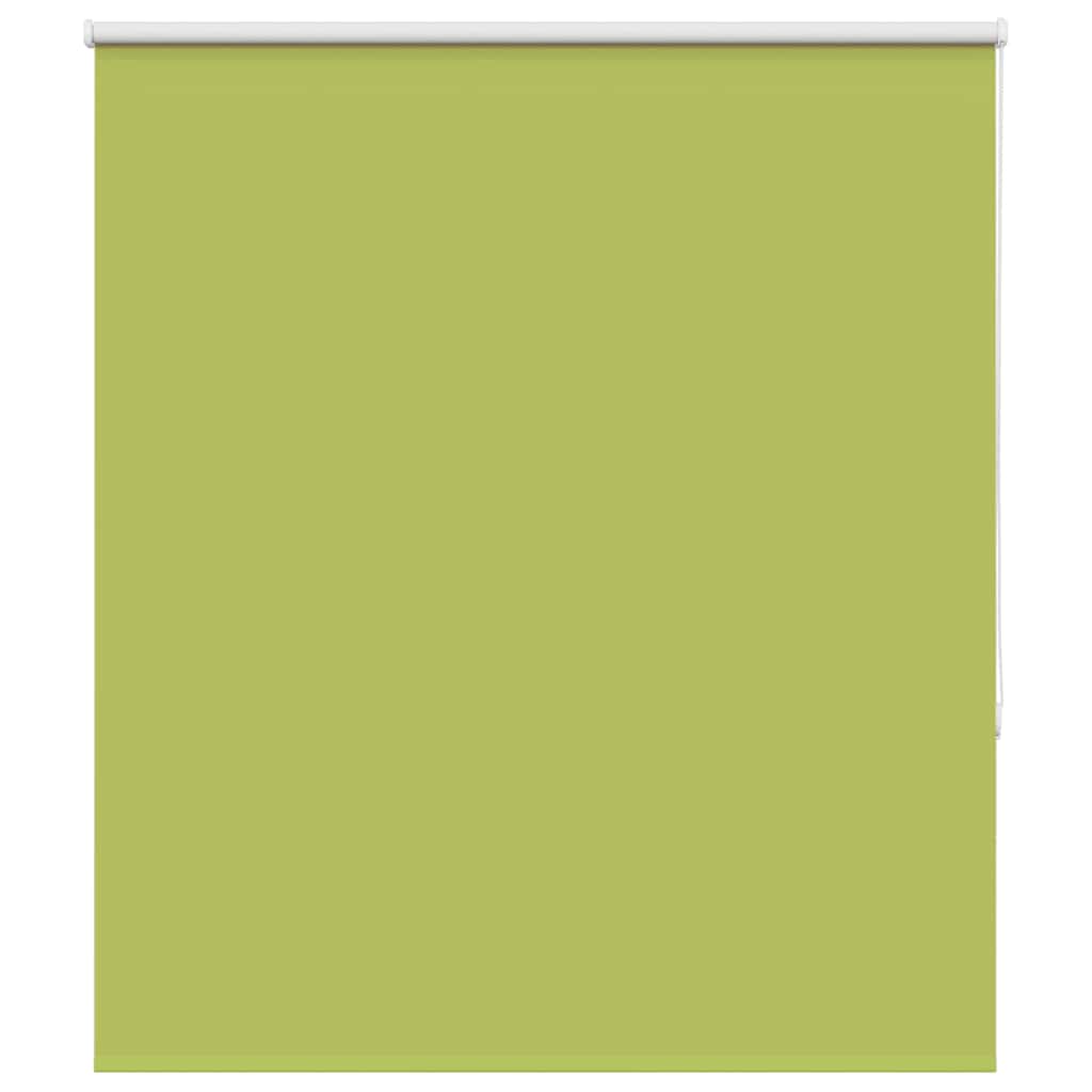 Roller Blind Blackout Leaves Green 120x175 cm Fabric Width 116.6 cm Polyester