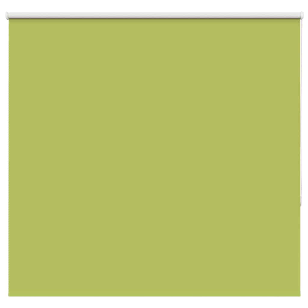 Roller Blind Blackout Leaves Green 150x175 cm Fabric Width 146.6 cm Polyester