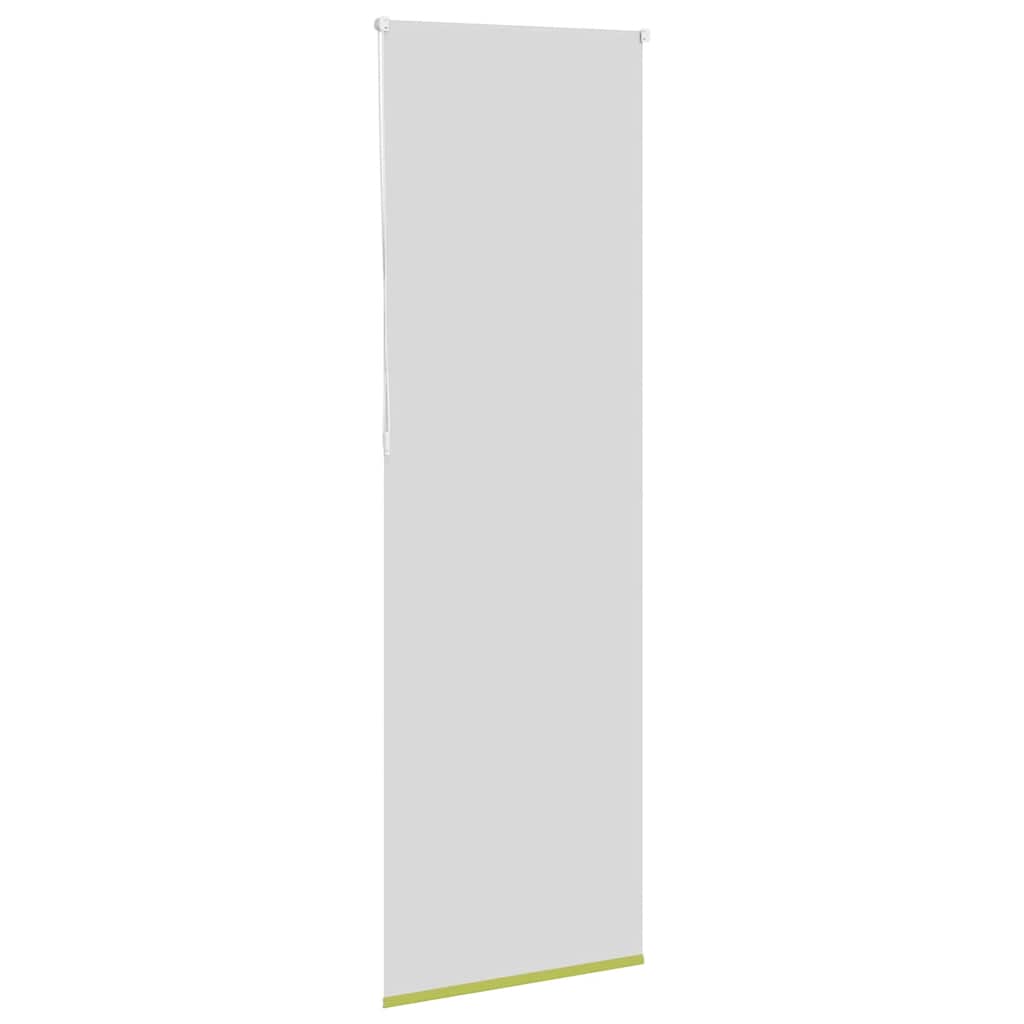 Roller Blind Blackout Leaves Green 80x210 cm Fabric Width 75.7 cm Polyester