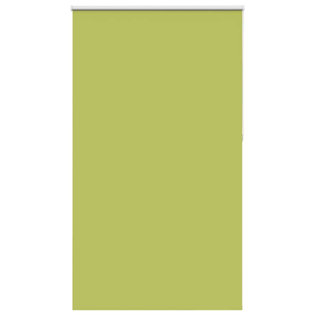 Roller Blind Blackout Leaves Green 140x210 cm Fabric Width 136.6 cm Polyester