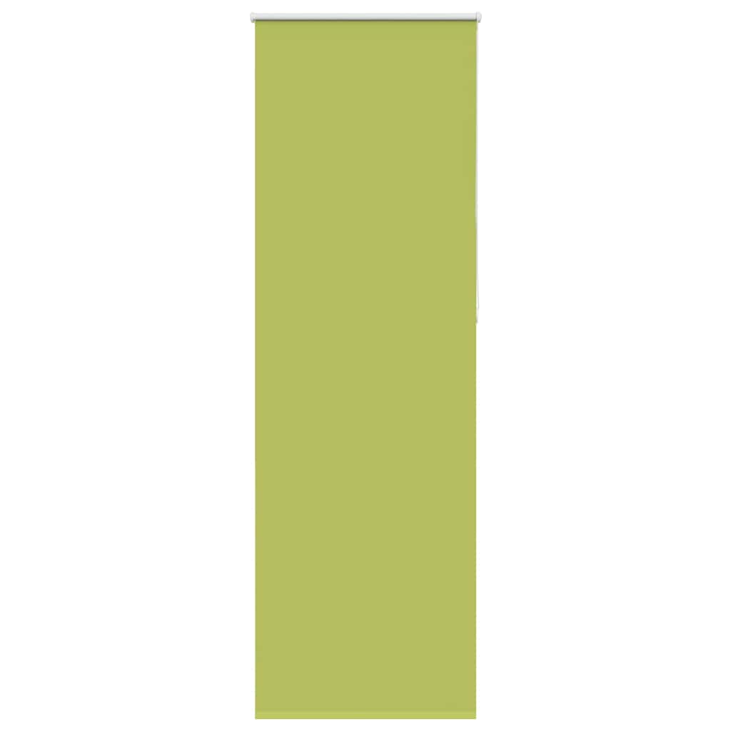 Roller Blind Blackout Leaves Green 85x230 cm Fabric Width 80.7 cm Polyester