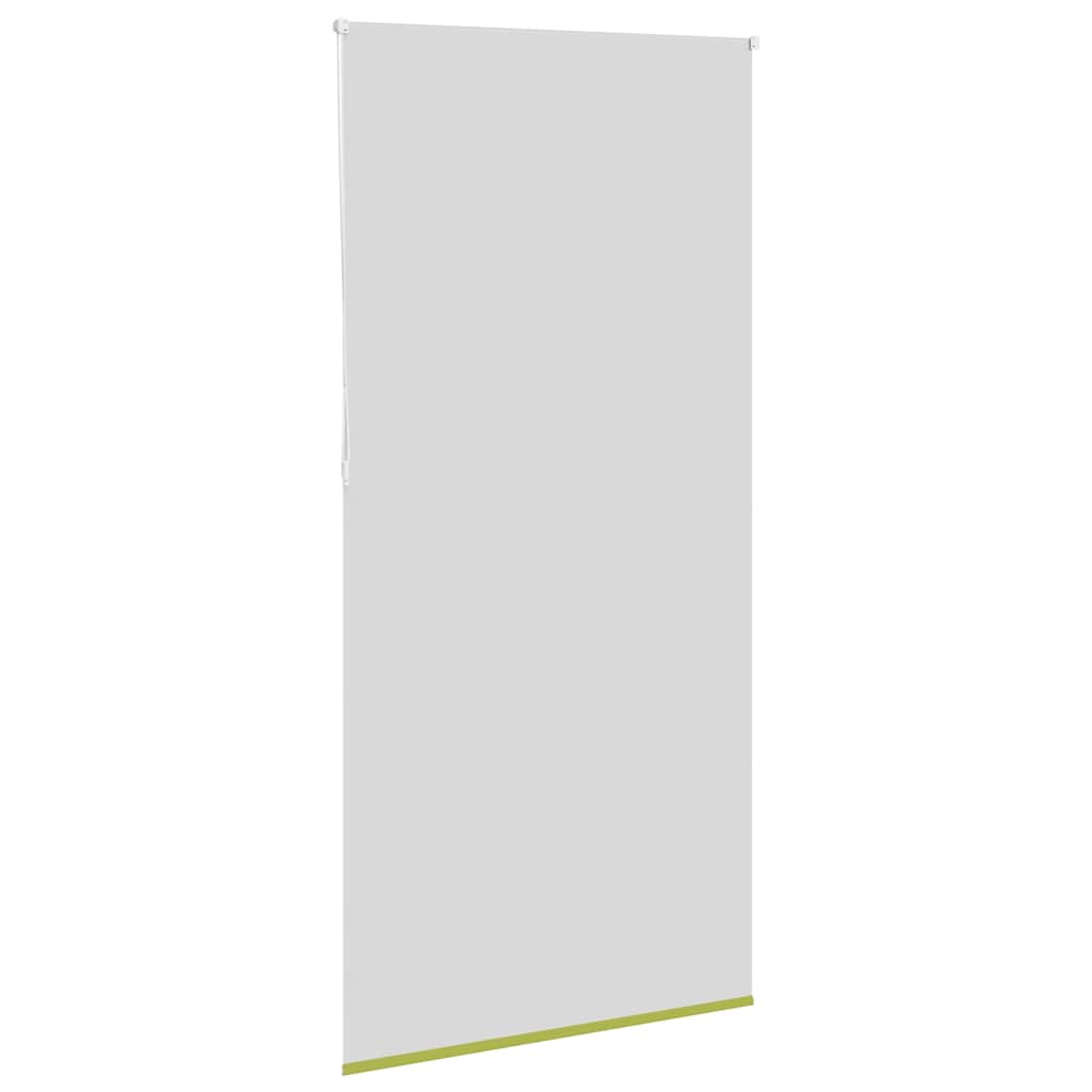 Roller Blind Blackout Leaves Green 95x230 cm Fabric Width 90.7 cm Polyester