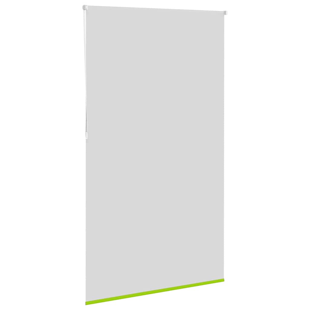 Roller Blind Blackout Leaves Green 125x230 cm Fabric Width 121.6 cm Polyester