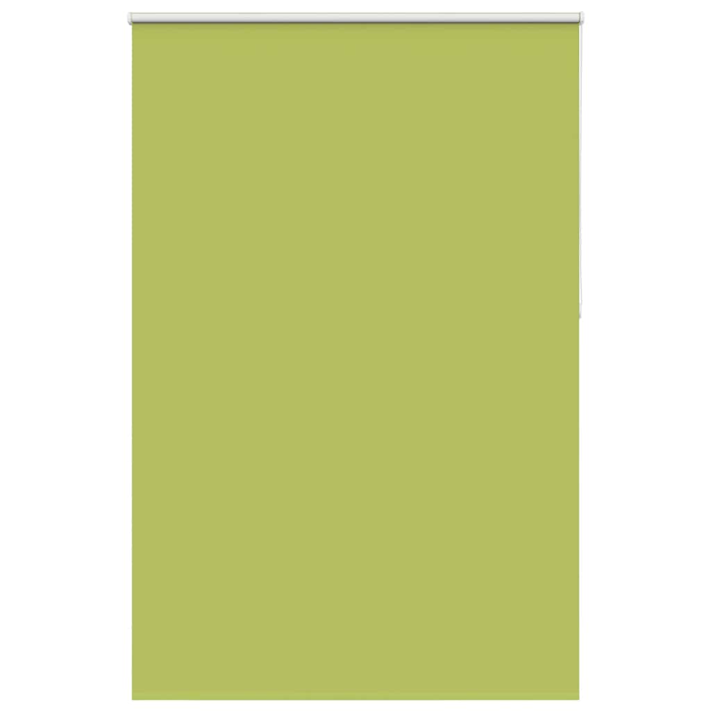 Roller Blind Blackout Leaves Green 145x230 cm Fabric Width 141.6 cm Polyester