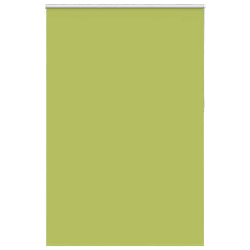 Roller Blind Blackout Leaves Green 155x230 cm Fabric Width 151.6 cm Polyester