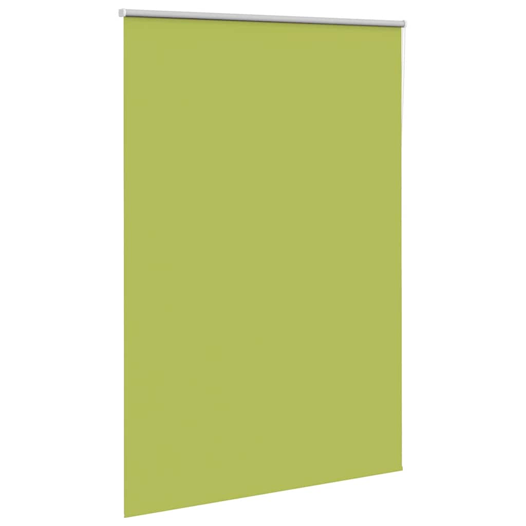 Roller Blind Blackout Leaves Green 155x230 cm Fabric Width 151.6 cm Polyester