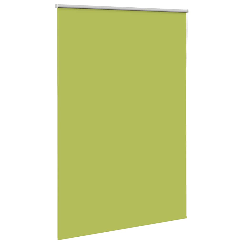 Roller Blind Blackout Leaves Green 165x230 cm Fabric Width 161.6 cm Polyester