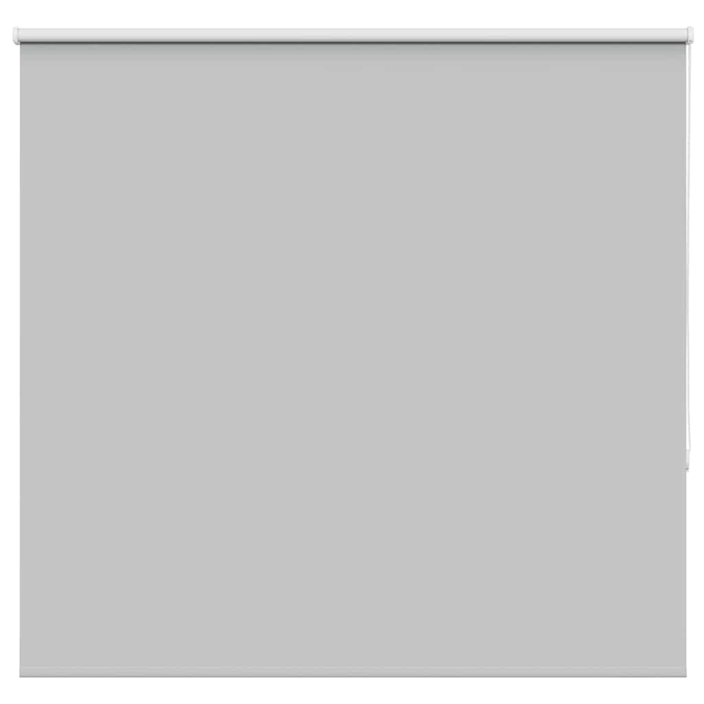 Roller Blind Blackout Light Grey 155x130 cm Fabric Width 151.6 cm Polyester