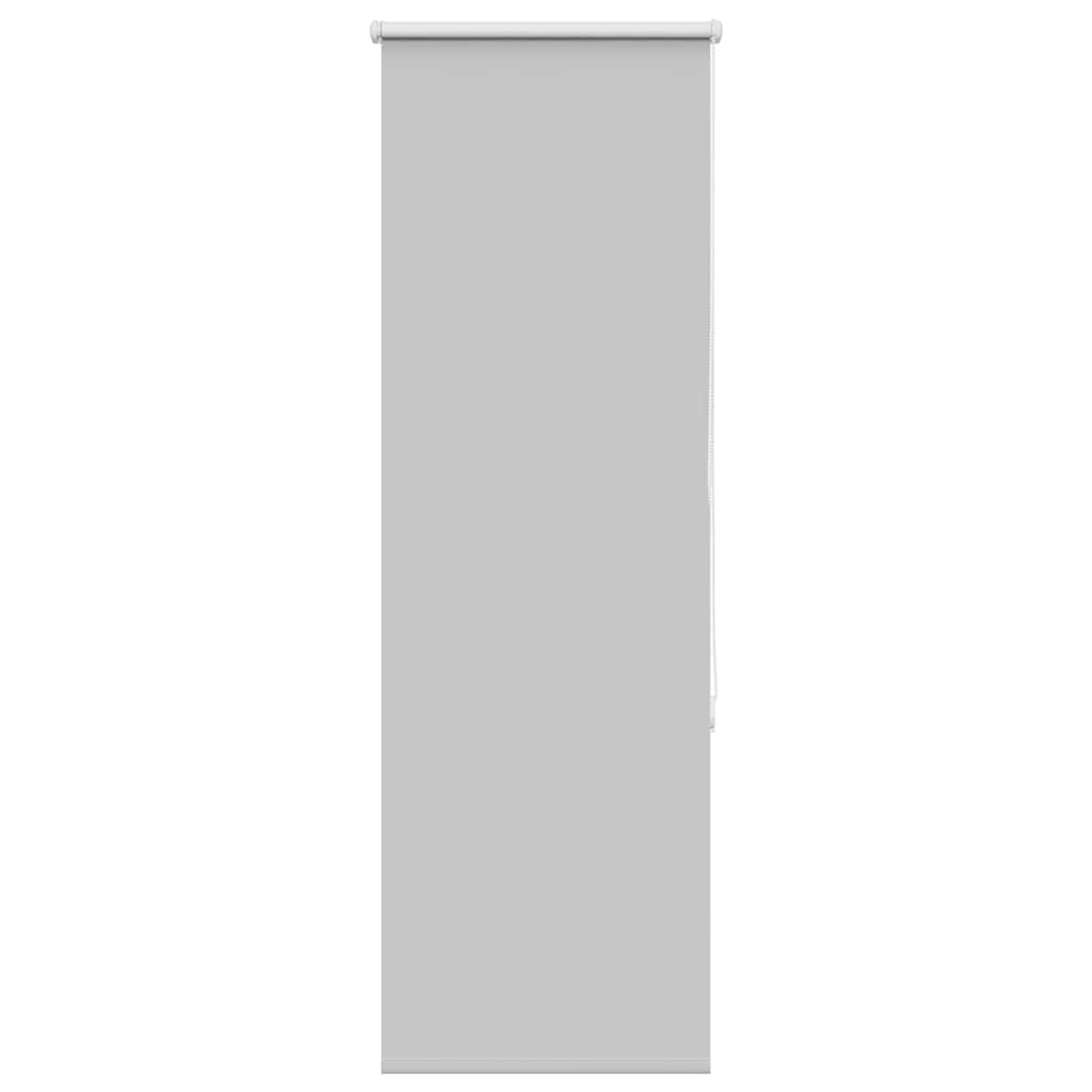 Roller Blind Blackout Light Grey 60x150 cm Fabric Width 55.7 cm Polyester