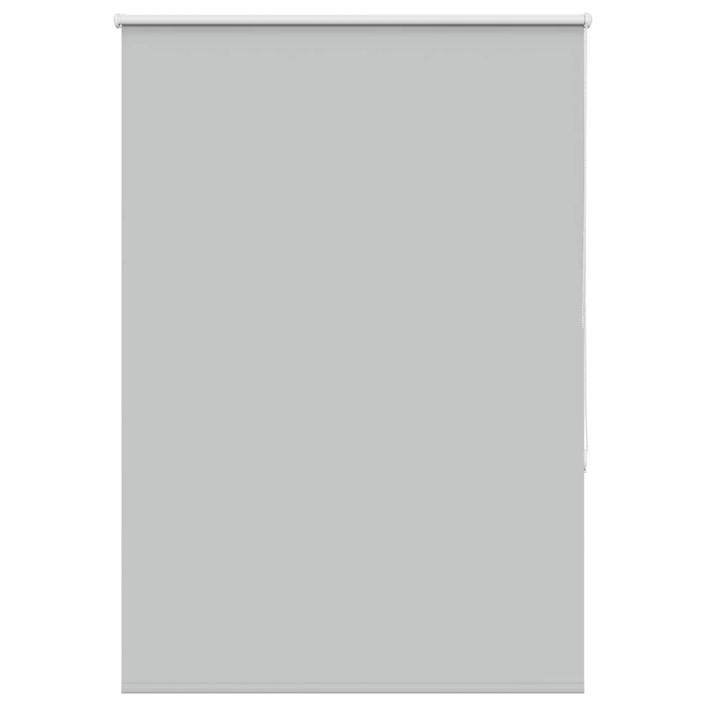 Roller Blind Blackout Light Grey 90x150 cm Fabric Width 85.7 cm Polyester