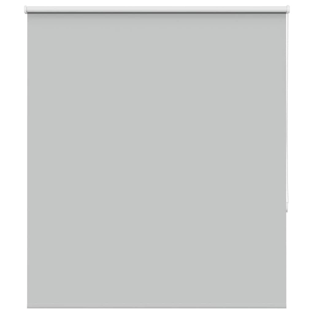 Roller Blind Blackout Light Grey 120x150 cm Fabric Width 116.6 cm Polyester