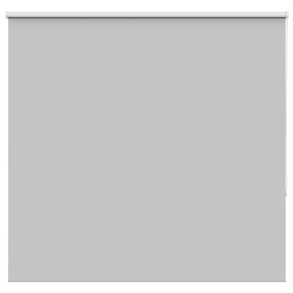 Roller Blind Blackout Light Grey 160x150 cm Fabric Width 156.6 cm Polyester