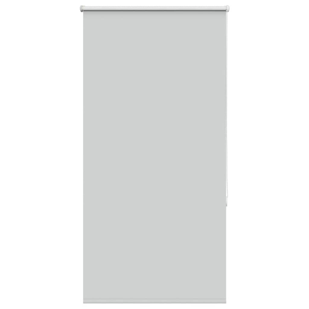 Roller Blind Blackout Light Grey 80x175 cm Fabric Width 75.7 cm Polyester