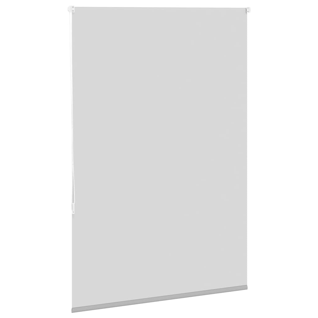 vidaXL Roller Blind Blackout Light Grey 95x175 cm Fabric Width 90.7 cm Polyester