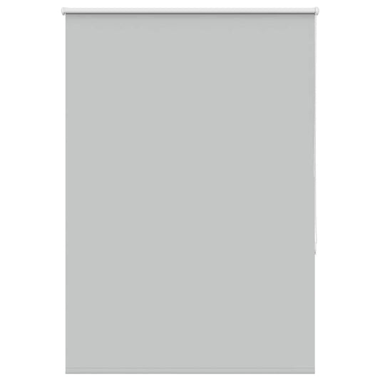 vidaXL Roller Blind Blackout Light Grey 105x175 cm Fabric Width 100.7 cm Polyester