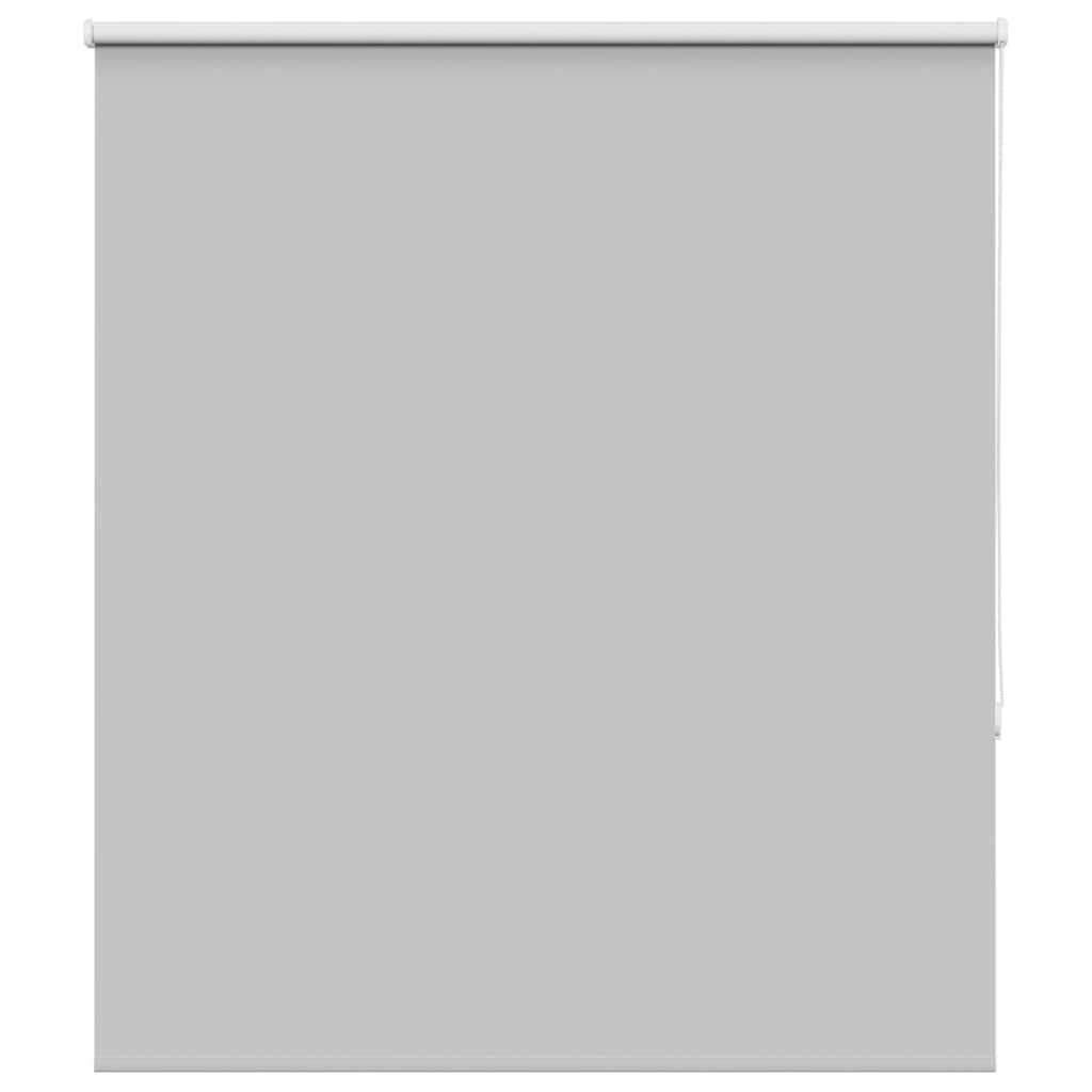 vidaXL Roller Blind Blackout Light Grey 140x175 cm Fabric Width 136.6 cm Polyester