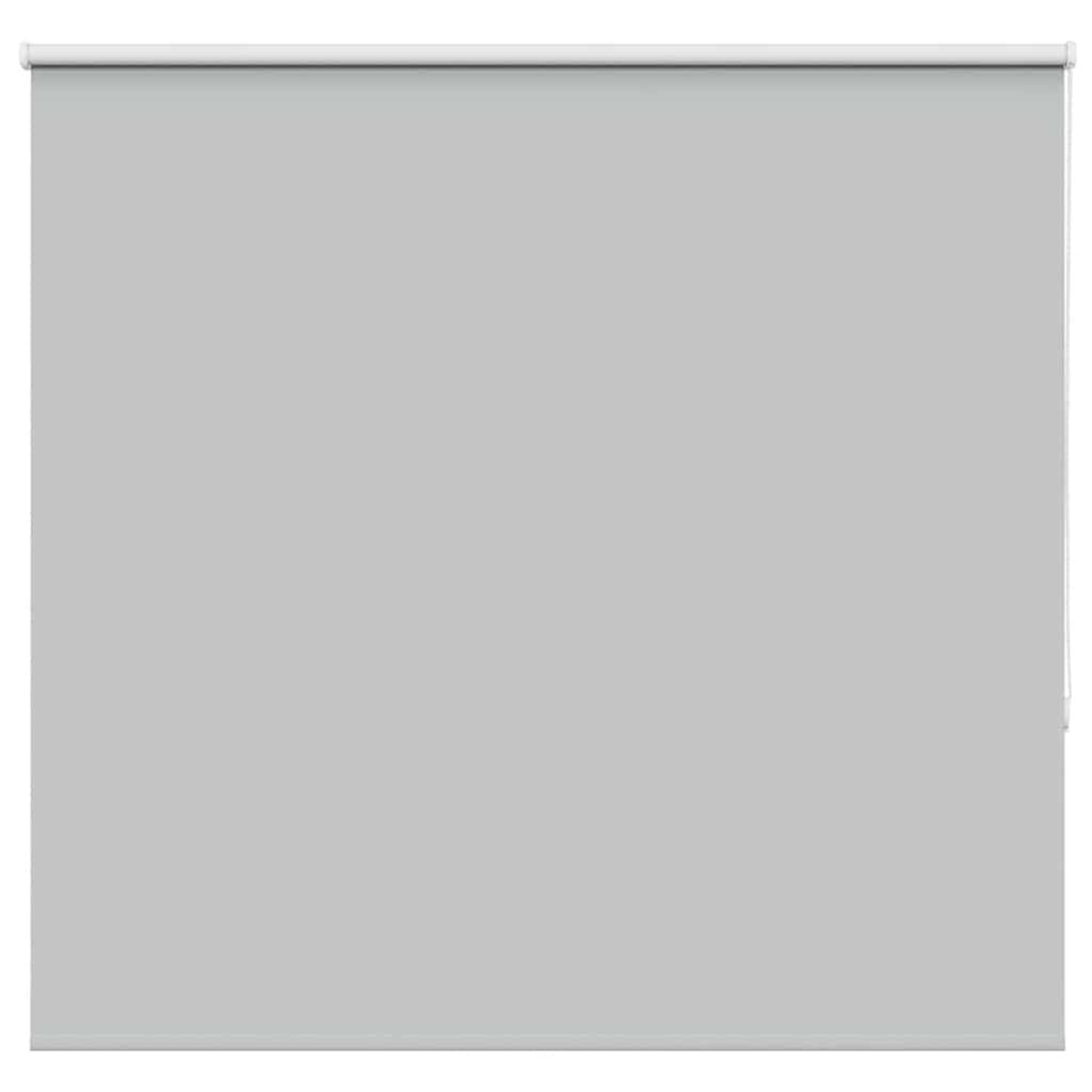 vidaXL Roller Blind Blackout Light Grey 160x175 cm Fabric Width 156.6 cm Polyester