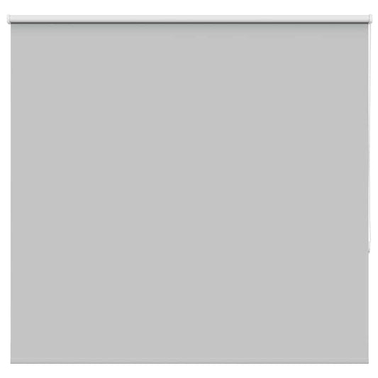 vidaXL Roller Blind Blackout Light Grey 165x175 cm Fabric Width 161.6 cm Polyester