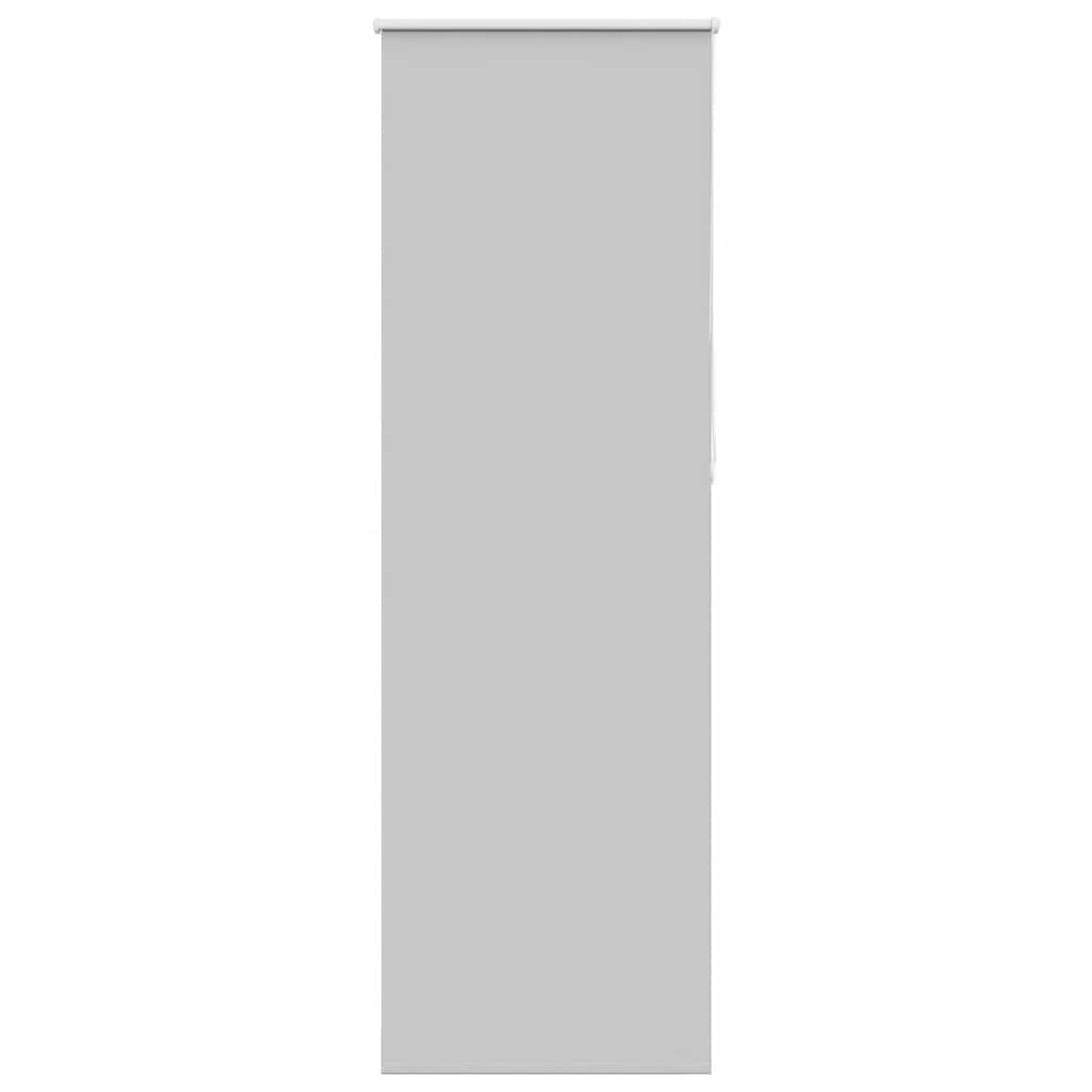 Roller Blind Blackout Light Grey 85x210 cm Fabric Width 80.7 cm Polyester