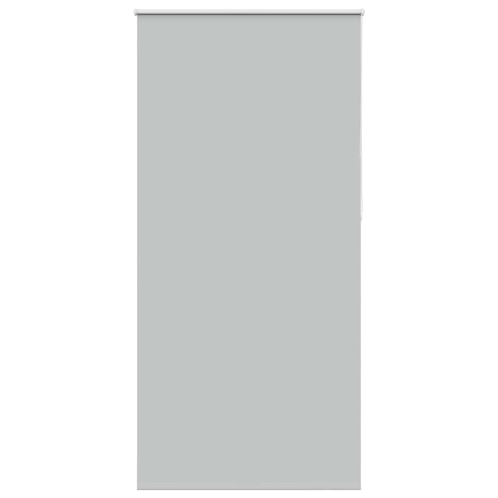 Roller Blind Blackout Light Grey 90x210 cm Fabric Width 85.7 cm Polyester