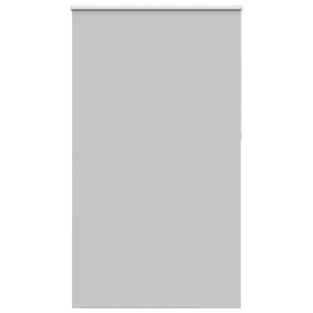 Roller Blind Blackout Light Grey 135x210 cm Fabric Width 131.6 cm Polyester