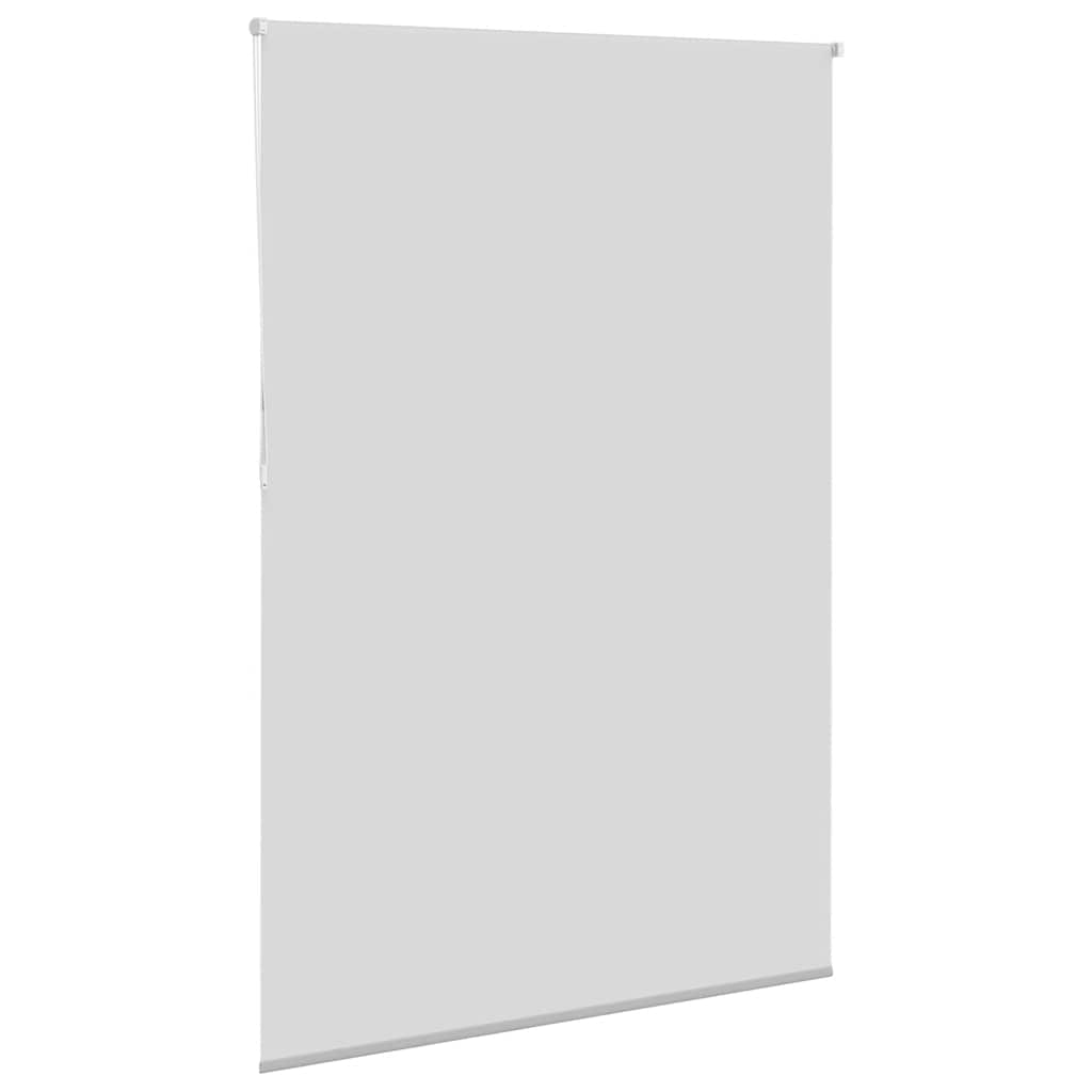 Roller Blind Blackout Light Grey 150x210 cm Fabric Width 146.6 cm Polyester