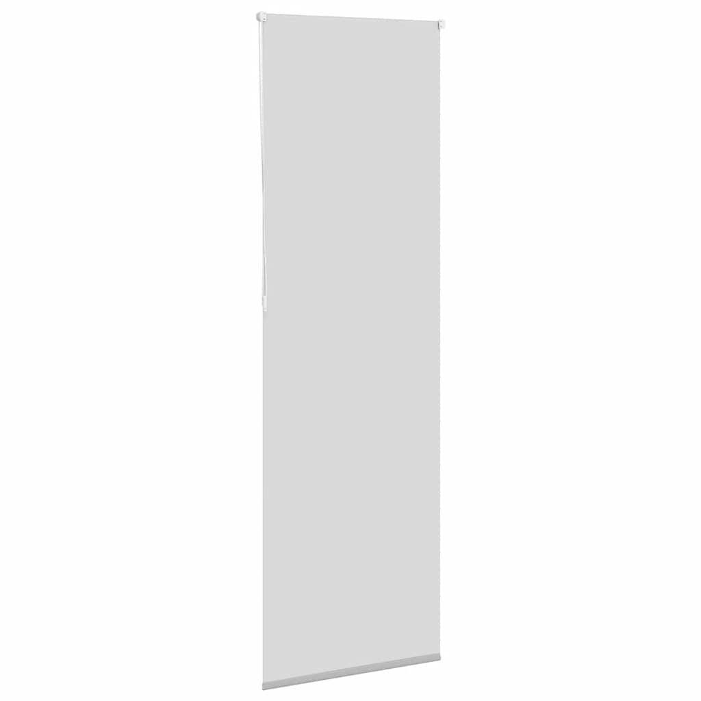 Roller Blind Blackout Light Grey 80x230 cm Fabric Width 75.7 cm Polyester