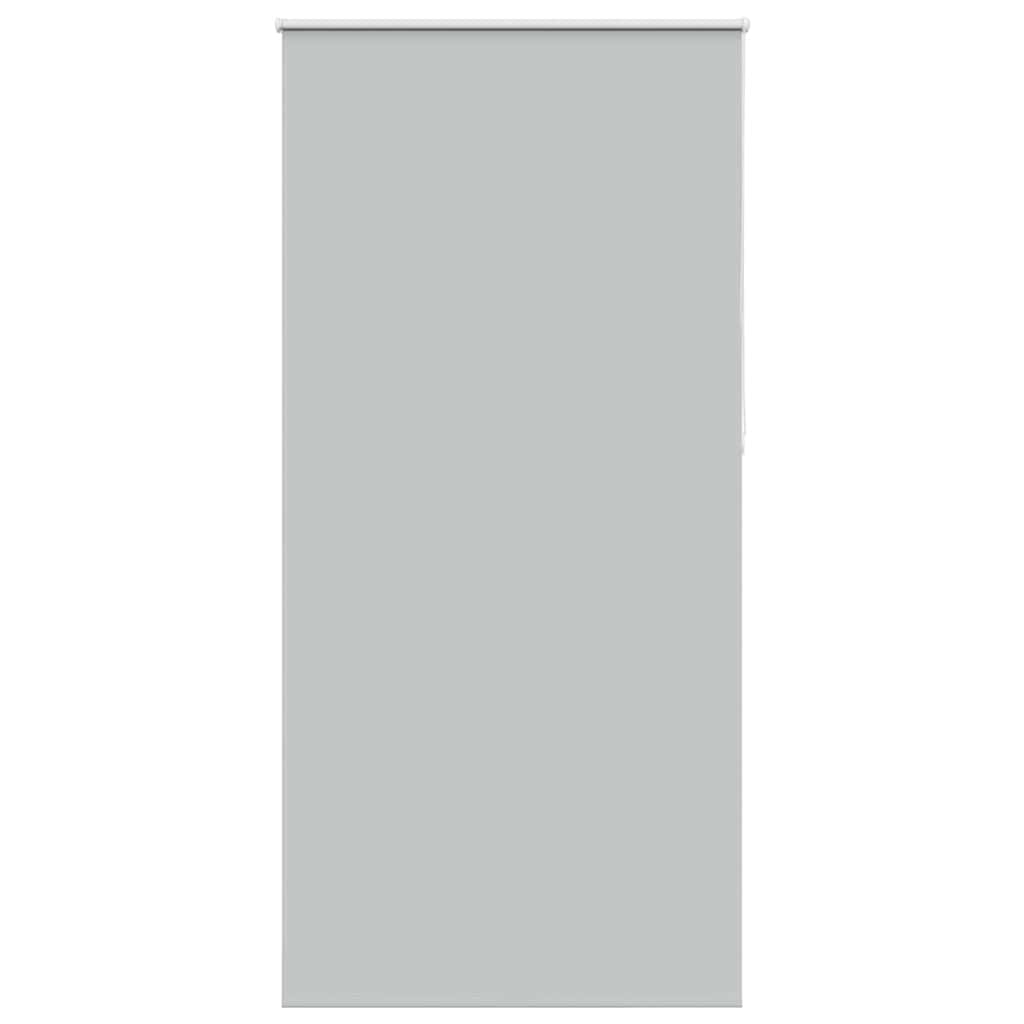 Roller Blind Blackout Light Grey 90x230 cm Fabric Width 85.7 cm Polyester
