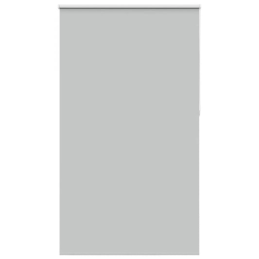 vidaXL Roller Blind Blackout Light Grey 135x230 cm Fabric Width 131.6 cm Polyester