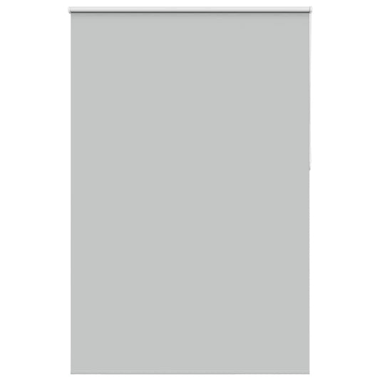 vidaXL Roller Blind Blackout Light Grey 145x230 cm Fabric Width 141.6 cm Polyester