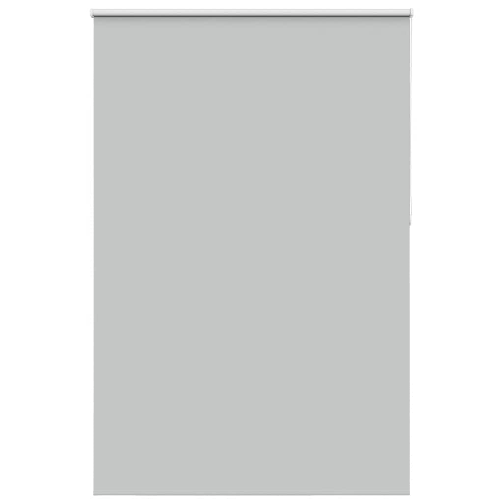 vidaXL Roller Blind Blackout Light Grey 150x230 cm Fabric Width 146.6 cm Polyester