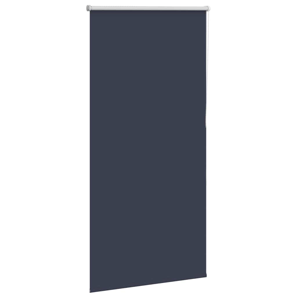 Roller Blind Blackout Marine 75x130 cm Fabric Width 70.7 cm Polyester