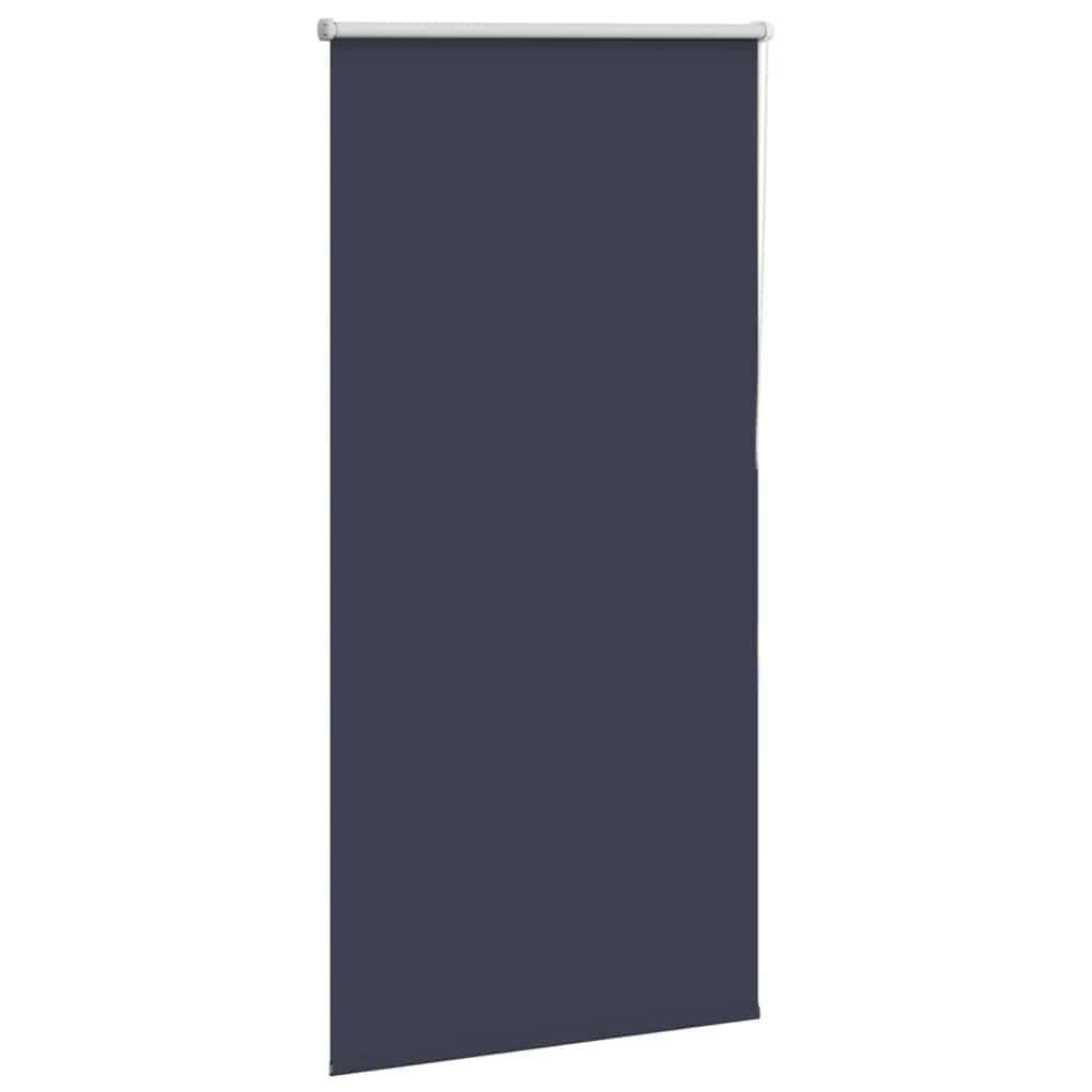 Roller Blind Blackout Marine 85x130 cm Fabric Width 80.7 cm Polyester