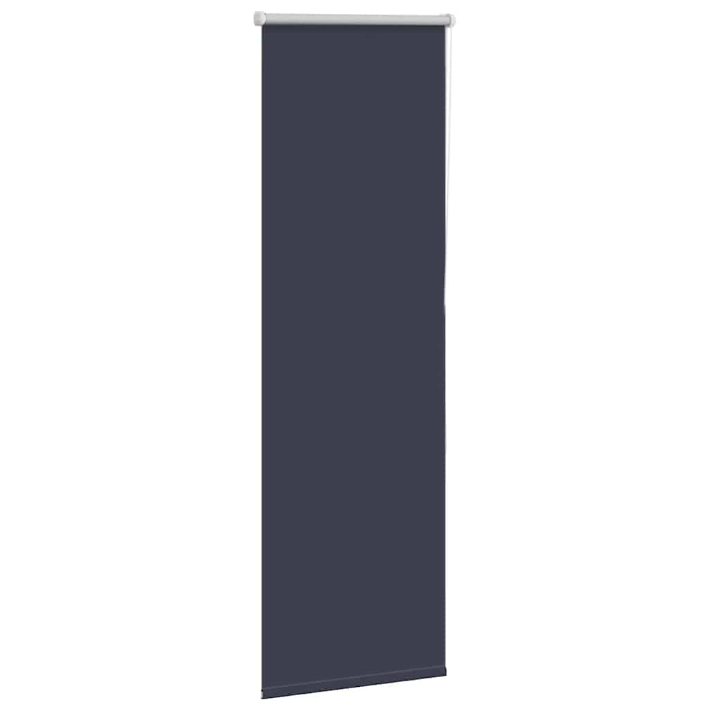 Roller Blind Blackout Marine 45x150 cm Fabric Width 40.7 cm Polyester