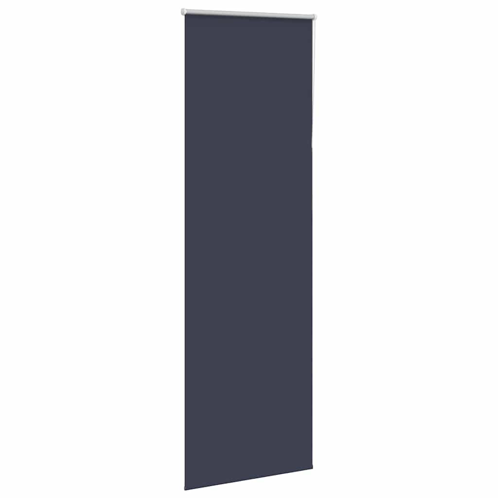 Roller Blind Blackout Marine 75x210 cm Fabric Width 70.7 cm Polyester