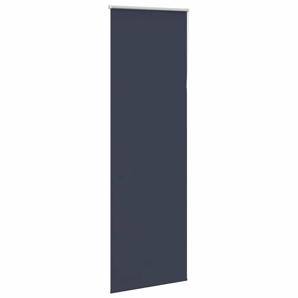 Roller Blind Blackout Marine 70x230 cm Fabric Width 65.7 cm Polyester