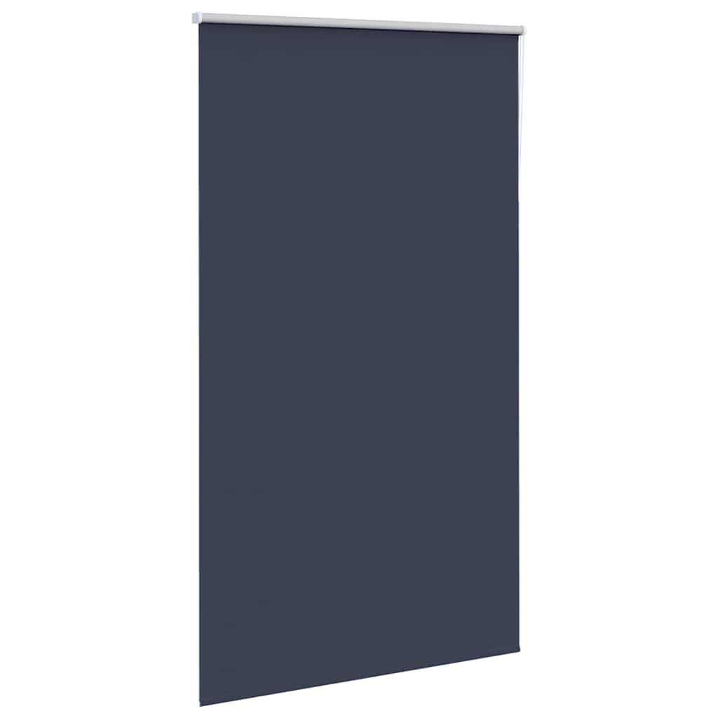 vidaXL Roller Blind Blackout Marine 120x230 cm Fabric Width 116.6 cm Polyester