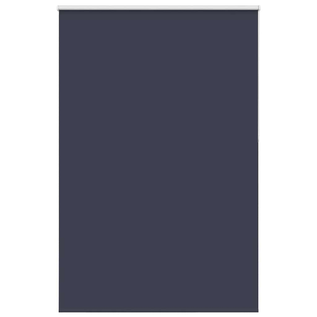 vidaXL Roller Blind Blackout Marine 160x230 cm Fabric Width 156.6 cm Polyester