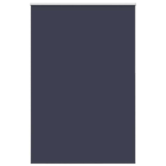 vidaXL Roller Blind Blackout Marine 160x230 cm Fabric Width 156.6 cm Polyester