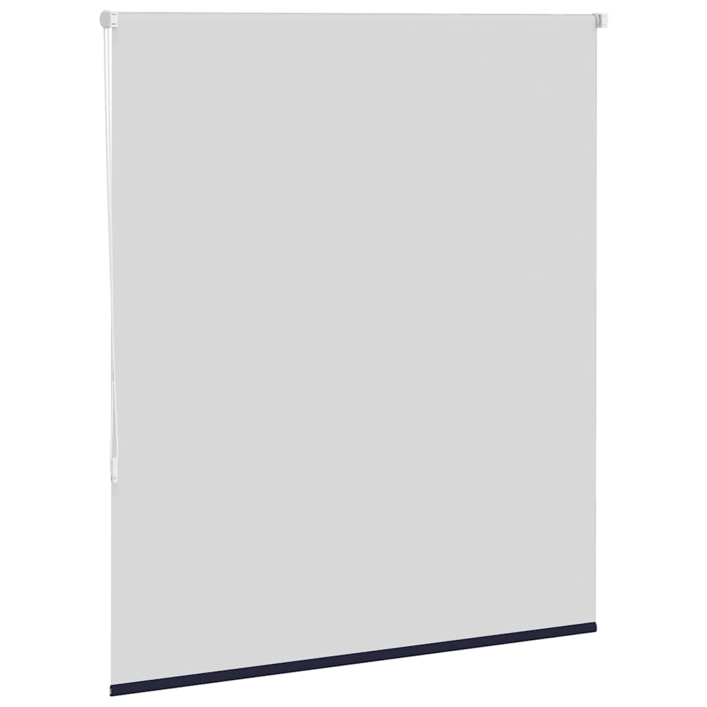 vidaXL Roller Blind Blackout Off White 45x130 cm Fabric Width 40.7 cm Polyester