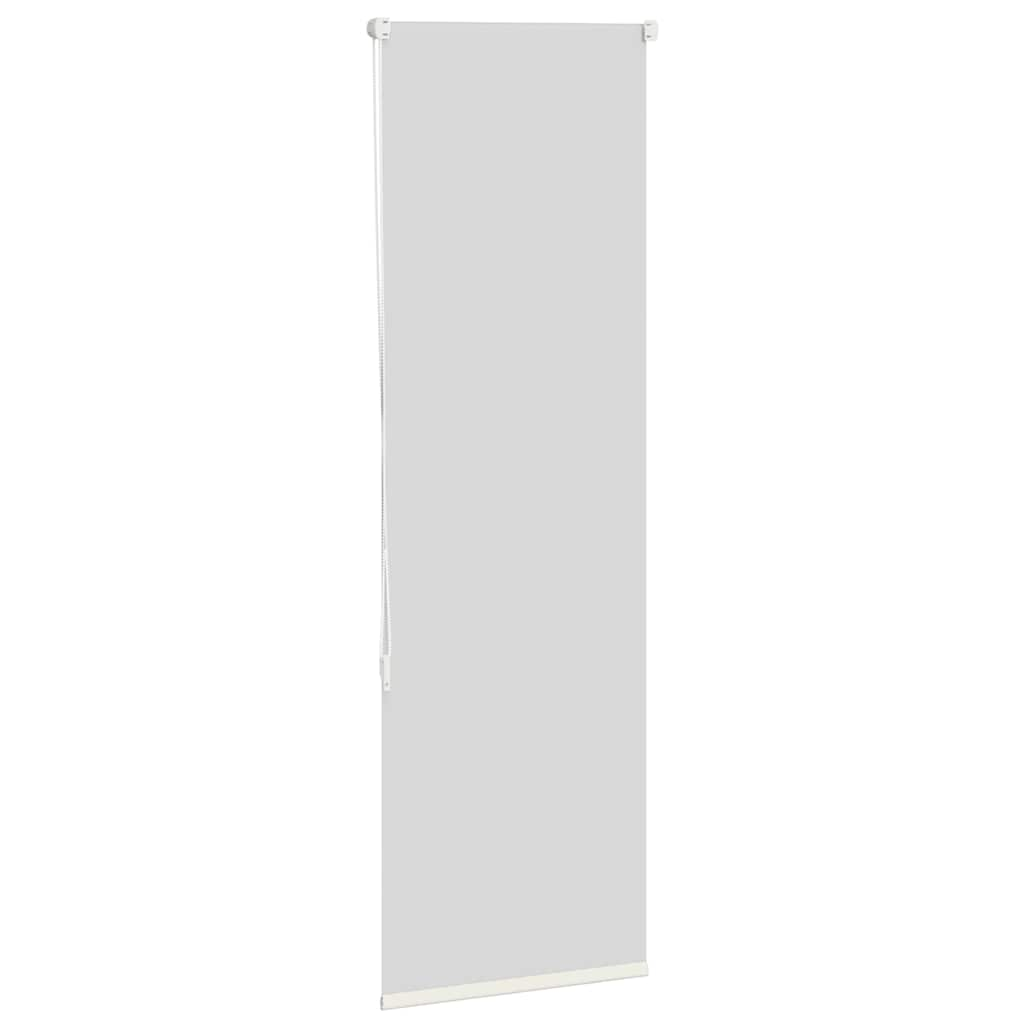 vidaXL Roller Blind Blackout Off White 60x130 cm Fabric Width 55.7 cm Polyester